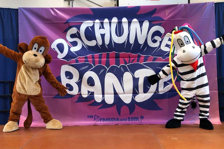 DSCHUNGEL BANDE – Das neue Show-Highlight aus der Welt von Rodscha und Tom!