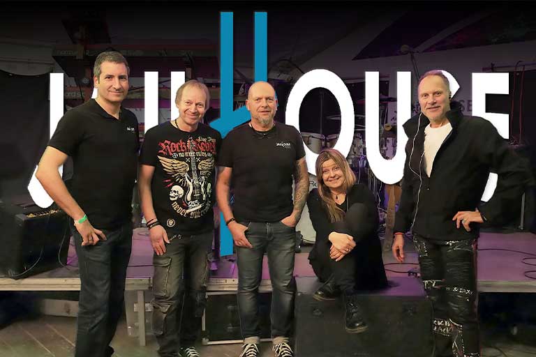 Gruppenfoto von der Band Jailhouse